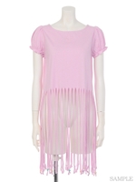 AU Shararaトップス/ラベンダー