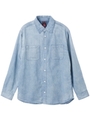 LIGHTWEIGHT DENIM SHIRT/インディゴ