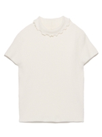 コンパクトフリルニットプルオーバー/PNK