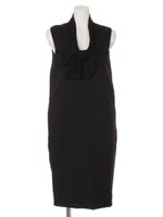 フローラルボウタイワンピース/オフホワイト