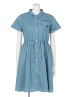 ボヤージュシャツワンピース/ラベンダー