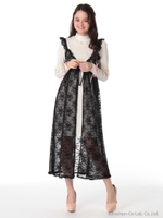 レースジレ＋テレコOP　Set/アイボリー