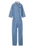 LIGHTWEIGHT DENIM JUMPSUIT/ライトインディゴ