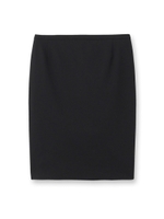 [L]コットンリバータイトスカート/ブルー系(093)