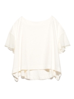 [Salon de Balcony]袖シフォントップス/KKI