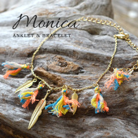 モニカブレスレット＆アンクレット