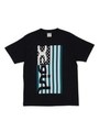AMERICAN FLAG GIRL S/S TEE/ネイビー