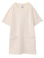 JAGGED MINI DRESS/ホワイト