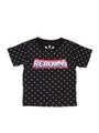 【KIDS】ステッカー ロゴ Tシャツ/柄WHT