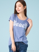 【Shelly island】Beach TEE/ブルー