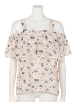 【chille anap】レースパイピングトップス/WH