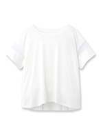 シアースリーブAラインプルオーバー/オフホワイト(003)