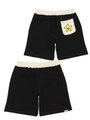 HALF PANTS KIRAKY PRINT(4T〜7T)/ブラック