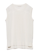 [Salon de Balcony]肩レースノースリーブプルオーバー/OWHT