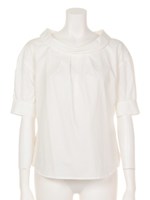 【F i.n.t】ロールカラープルオーバーブラウス/LIGHT PINK