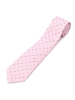ドット柄ネクタイ/ベビーピンク(271)