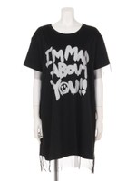 レイヤードチュールワンピ/オフ