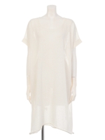 【Omekashi】BIGシルエットワンピース/OFF