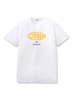 オムレツプリントTシャツ/ホワイト(001)
