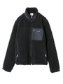 FAUX SHEARLING FLEECE JACKET/ブラック