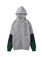 SPORTY SWEAT HOODIE/アッシュ