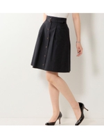 ★JOCIT ベルト付き 前ボタン スカート/Navy