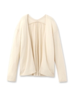 エアヤーンカーディガン/ライトベージュ(051)