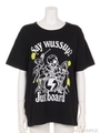 ドラマースカルTシャツ/オフ