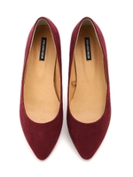 ポインテッドフラットシューズ/シルバー(160)