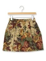 ゴブランミニスカート/ブラック(119)