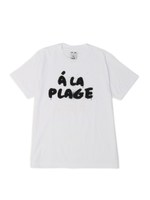 A LA PLAGE S/S TEE/チャコール