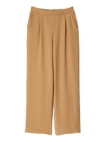 プルエラＷクロス　ワイドパンツ/ブラック(010)