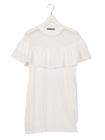 ヨークチュールワンピ/ブラック