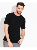 ギザギザボーダー半袖プルオーバー/ネイビー(393)