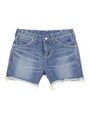 X-GIRL X WRANGLER SHORTS/ライトインディゴ