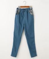 スリムサルエルイージーパンツ