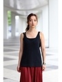 【AZUL by moussy】畦編みニットキャミ/KHA