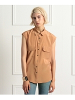 胸ポケットノースリシャツ/オフホワイト(003)