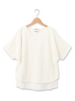 プルオーバー+タンクトップ/オフホワイト(003)