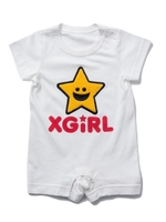 S/S TEE ALL KIRAKY(6M〜12M)/ホワイト