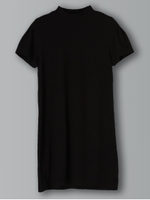 SS リブワンピース/ブラック