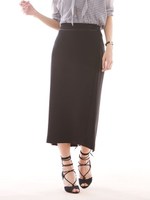 前後2wayスリットロングスカート/ホワイト