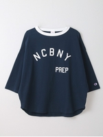 ChampionドルマンTシャツ/杢グレー