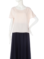 《BLANCHIC》スリットドルマンブラウス/ホワイト(030)