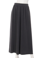 【BED&BREAKFAST】SILKY SOFT Wide Pants/CHARCOAL