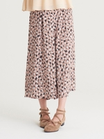 Jアニマル柄スカーチョ/グレー柄