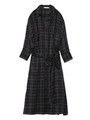 【emmi atelier】ウォッシュシャツワンピース/NVYxGRY