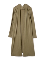 《BLANCHIC》天竺ロングカーディガン/カーキ(180)