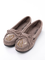 【MINNETONKA×小林モー子】MOKO MOC/モーコ モカシン GREY/GREY