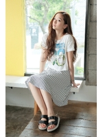  【AZUL by moussy】パームツリー36T/L/BLK